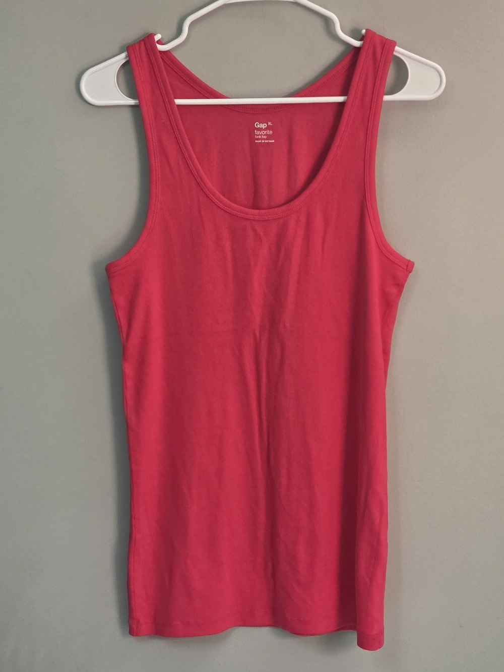GAP Hot Pink Scoop Neck Tank